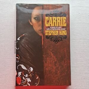 Carrie by Stephen King Hardcover Book